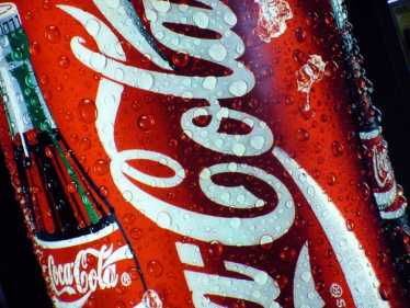 可口可乐自动售货机保存环境和口渴