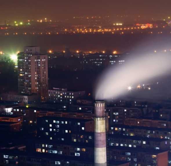 一个城市的空气污染