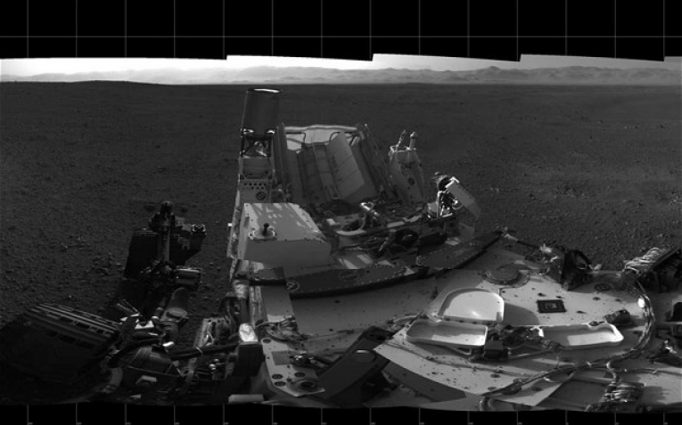 美国宇航局的火星好奇号漫游者变得越来越“好奇”
