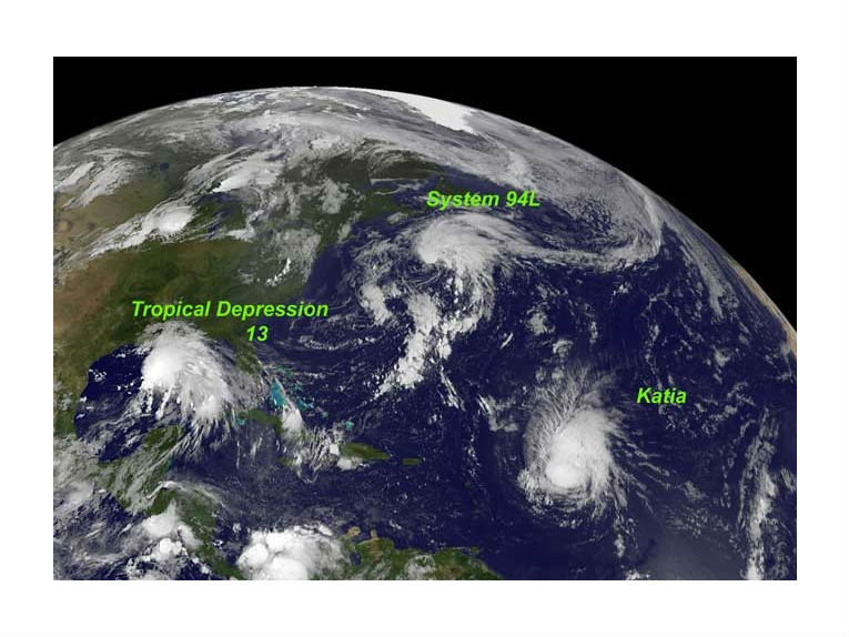 飓风katia成为4类风暴