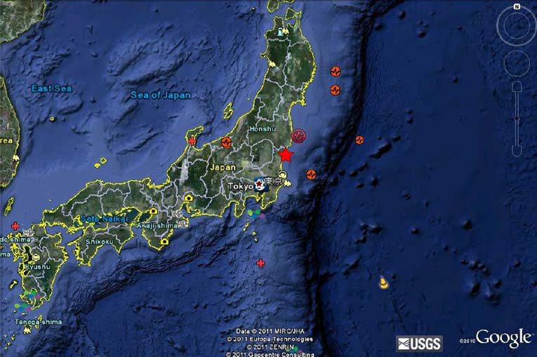 里氏9.0级:地震和海洋肆虐时