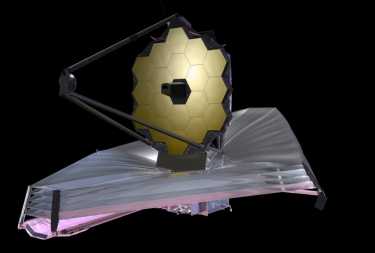 NASA测试韦伯望远镜的遮阳板