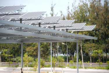 最新的太阳能技术对企业非常有吸引力。
